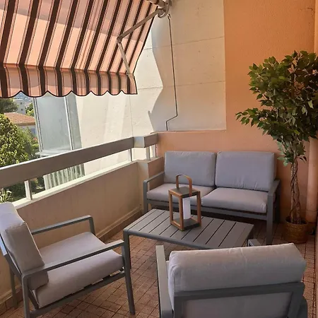 Appartamento A 200m Des Plages Grand Ouvrant Sur Très Large Terrasse Juan-les-Pins